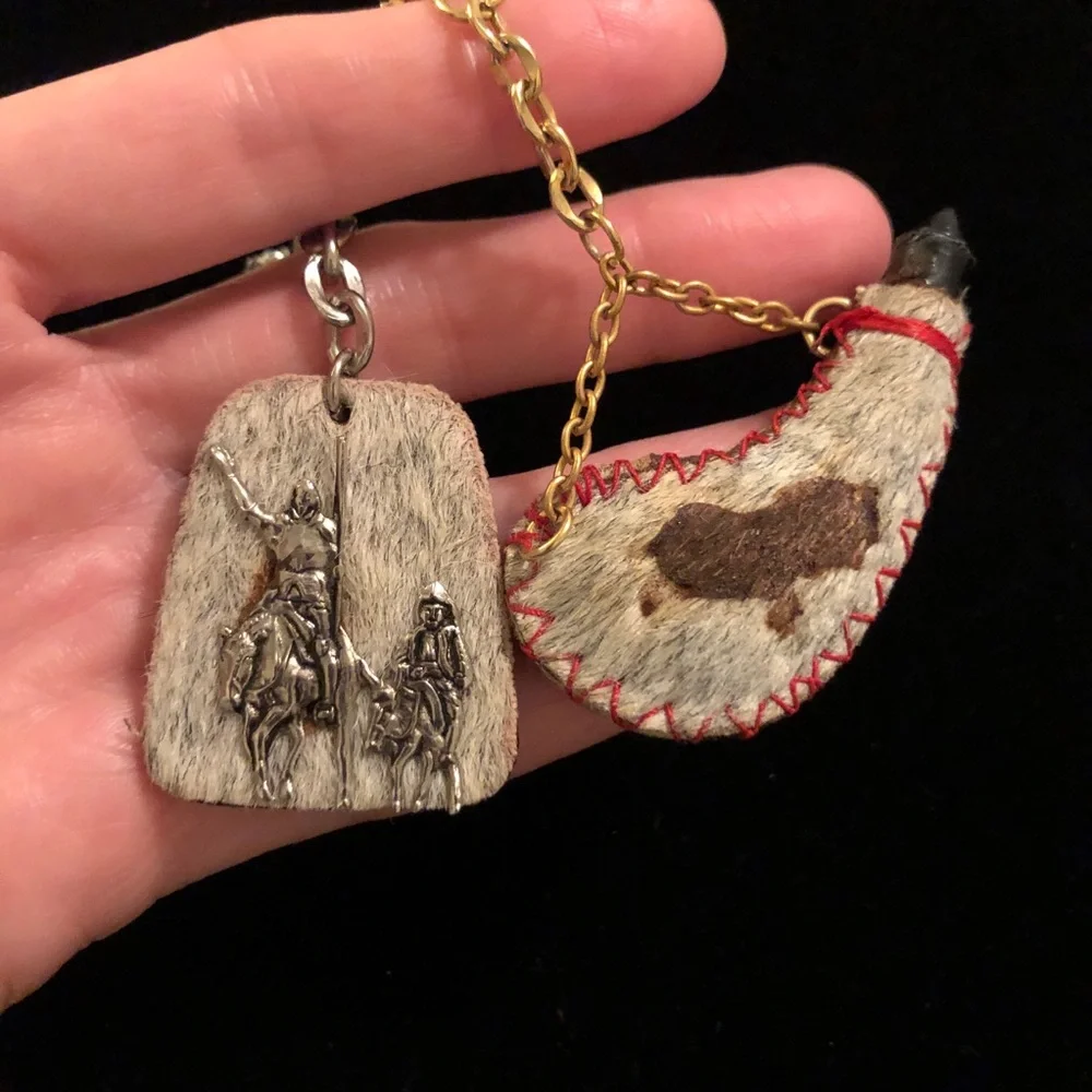 Western Themed Native Indian Keychain Set